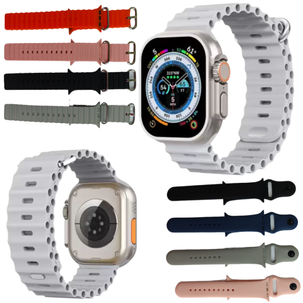 Smartwatch Ultra Plus - Ceas Inteligent cu Incarcare Wireless si Compatibilitate Universala