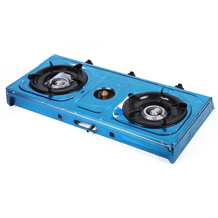 Plita Portabila Inox 3 Arzatoare GPL - Perfecta pentru Camping si Bucatarii Mici