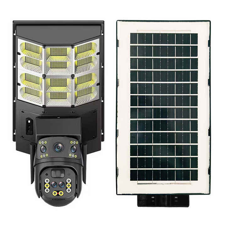 Camera Solara Inteligenta 4MP cu PTZ si Conectivitate 4G - Supraveghere Completa cu Iluminare LED