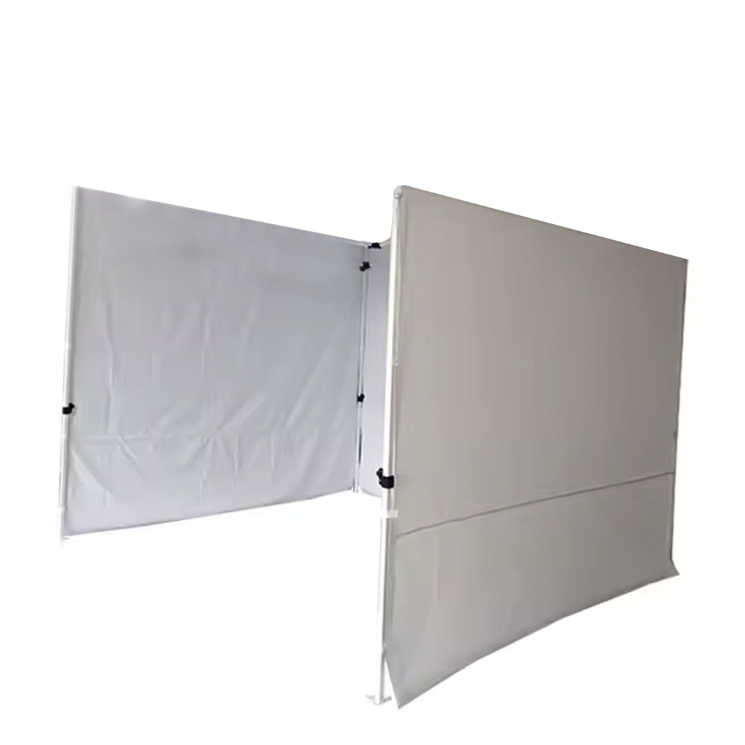 Prelata laterala pavilion/cort 9m x 192cm - Protectie impermeabila culoare alba