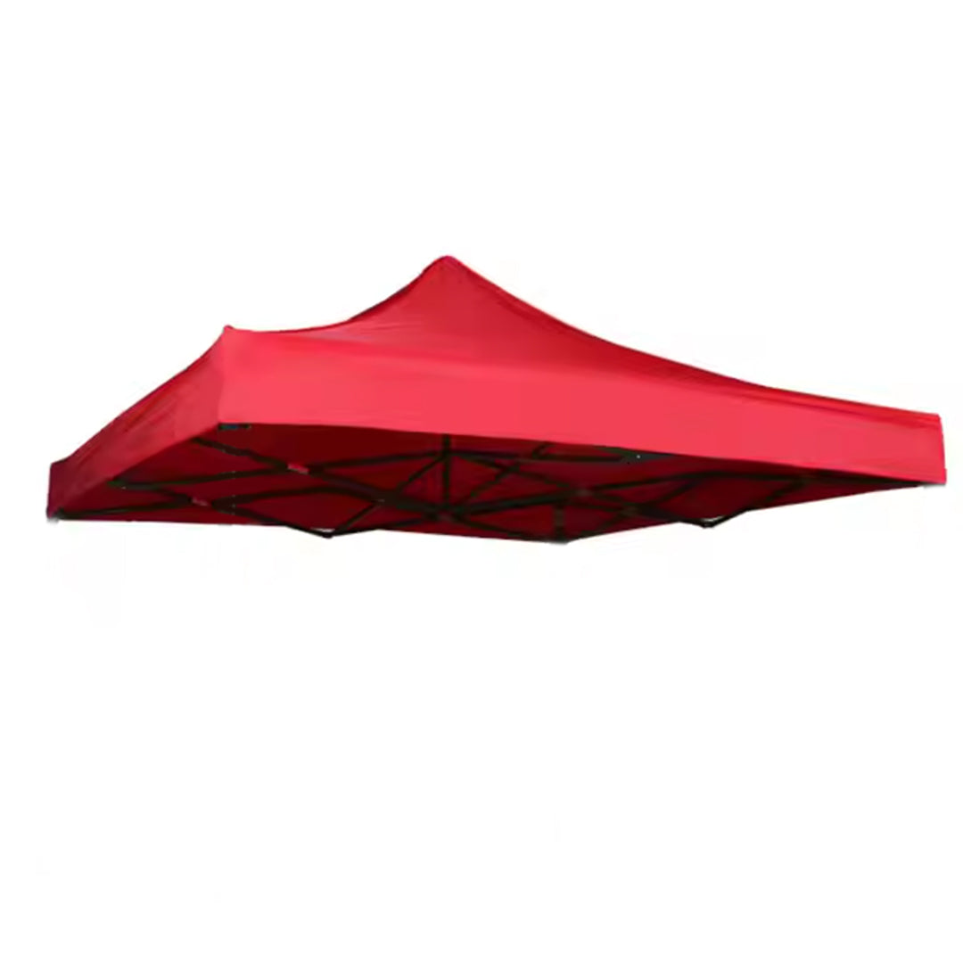 Prelata Rezerva Pavilion 3x3m - Rosu, Impermeabila UV, pentru Corturi si Pergole Exterior