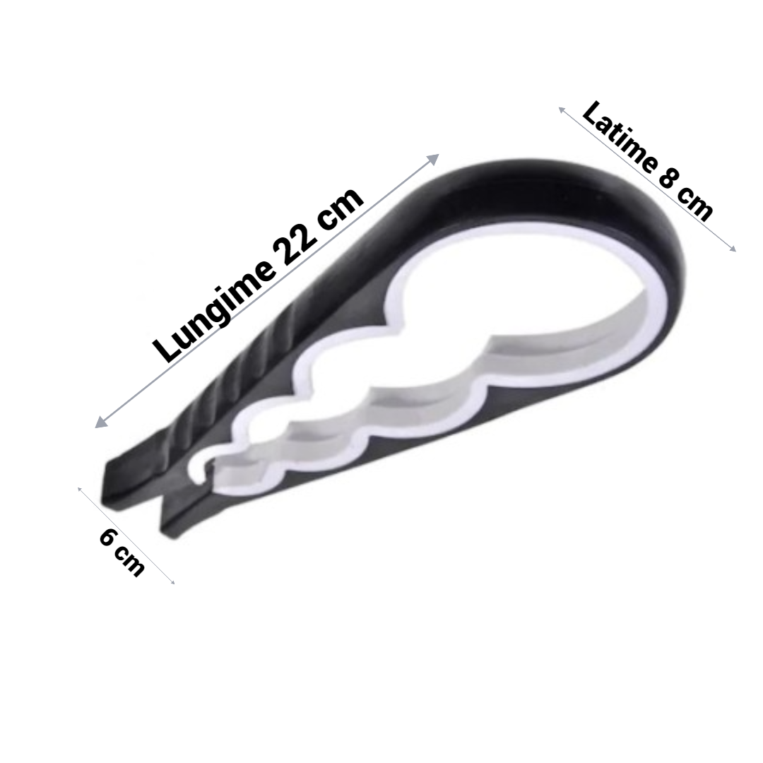 Deschizator universal pentru borcane si sticle - Accesoriu de bucatarie cu 4 marimi