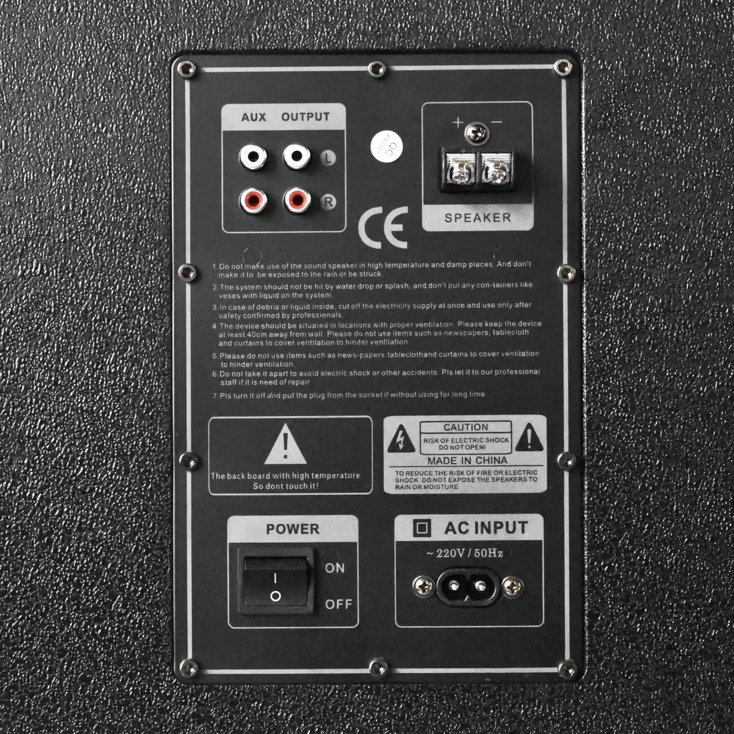 Set Boxe Active Profesionale ,JRH 2012DS , Putere 600 W , 7 Band Graphic Equalizer, Microfoane Wireless, Conectivitate Bluetooth 2 microphone fara fir si telecomanda