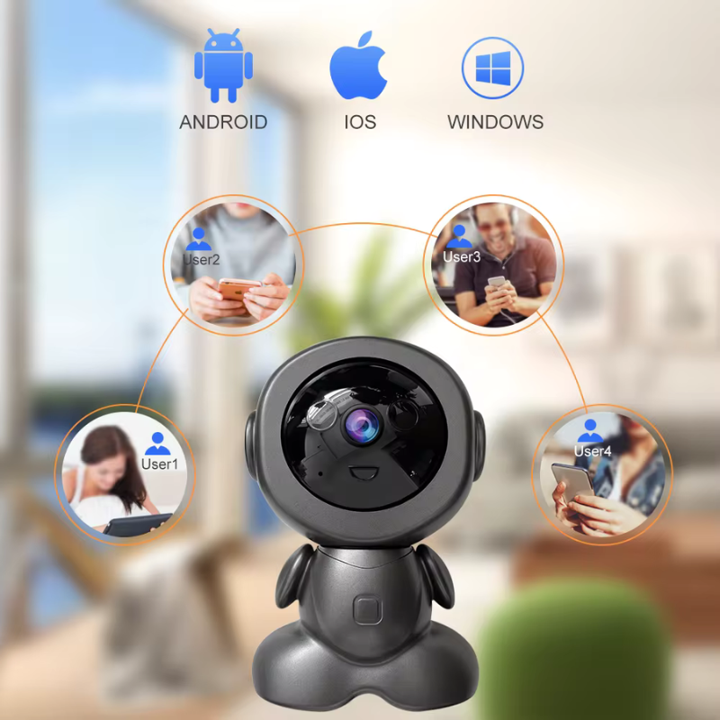 Camera ROBOT WiFi, Microfon, Infrarosu, Detectie Miscare