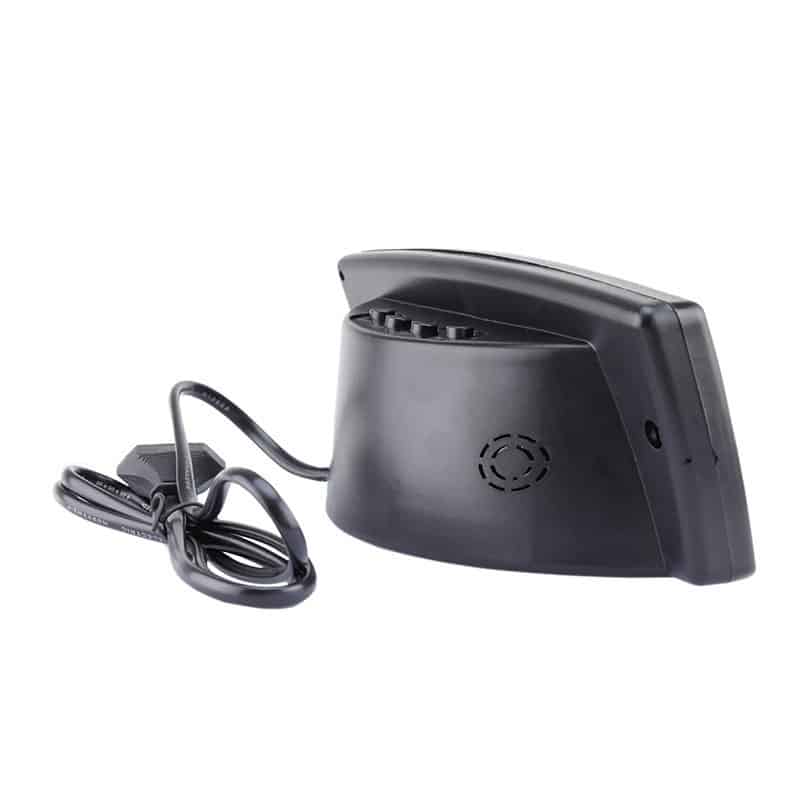 ceas birou afisaj led rosu, calendar, alarma, format am/pm, caixing