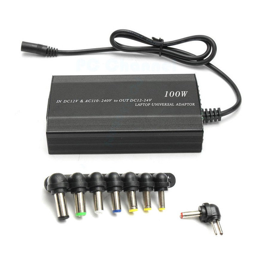 Incarcator universal de laptop cu priza auto – 100W.