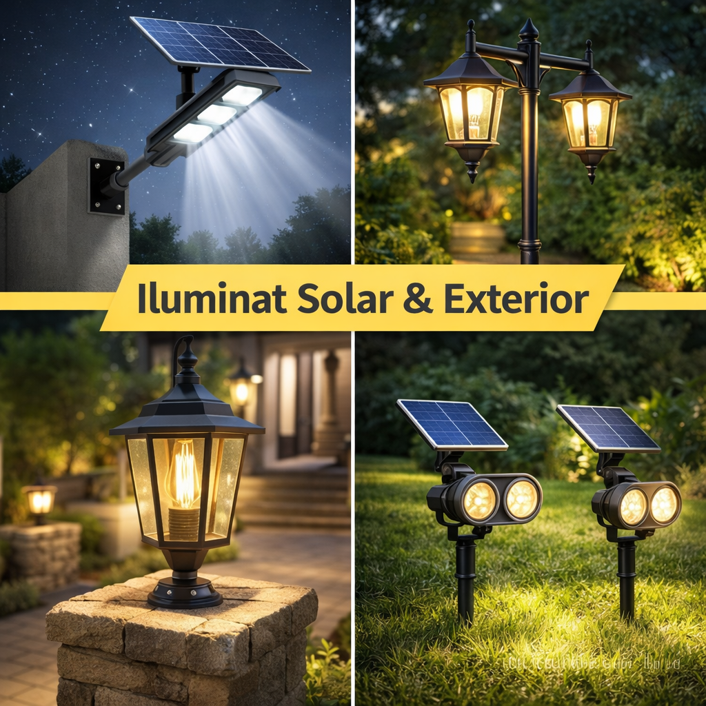 Iluminat Solar & Exterior
