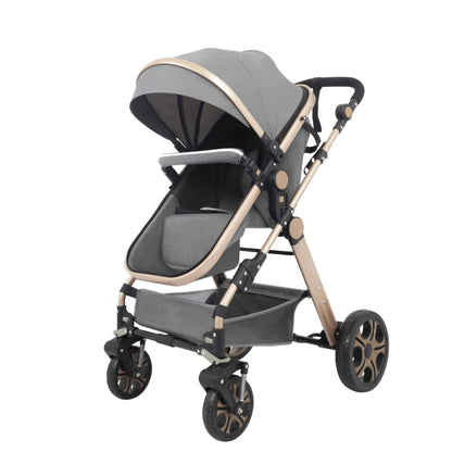 Carucior litle bird , cu suspensii , GRI 2in 1 transformabil landou-sport