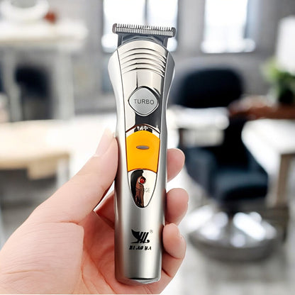 aparat de tuns electric electric profesionist, fără fir, reîncărcabil, cu t-lamă, pentru bărbați, cu bărbați, cu 4 piepteni de ghidat, mașină de tuns