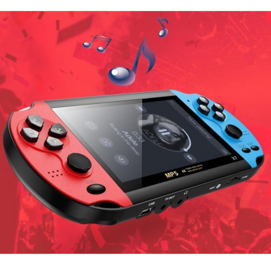 Consola Gaming Portabila X7S - 950 Jocuri Incluse, Ecran 3.5 inch, Baterie Puternica