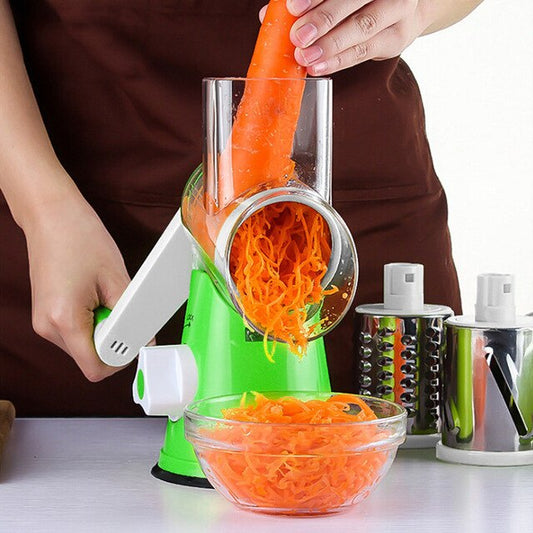 Razatoare Multifunctionala cu 3 Lame Interschimbabile - Design Compact cu Ventuze pentru Stabilitate Maxima