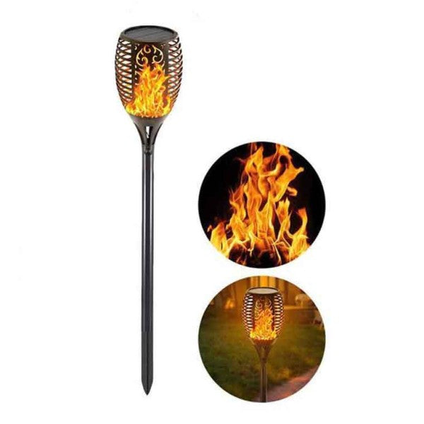 Lampa Solara LED de Exterior cu 3 Capete - Iluminare Ambientala pentru Gradina si Curte