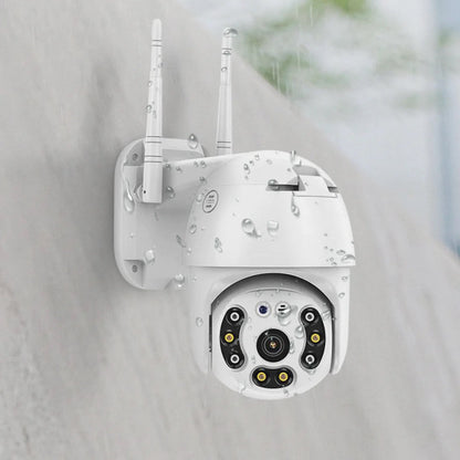 Camera Supraveghere WiFi Exterioara 1080P Full HD - Rotativa cu Viziune Nocturna si Audio Bidirentional