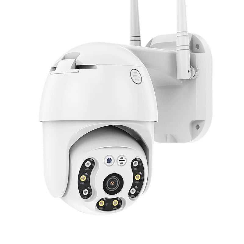 Camera Supraveghere WiFi Exterioara 1080P Full HD - Rotativa cu Viziune Nocturna si Audio Bidirentional