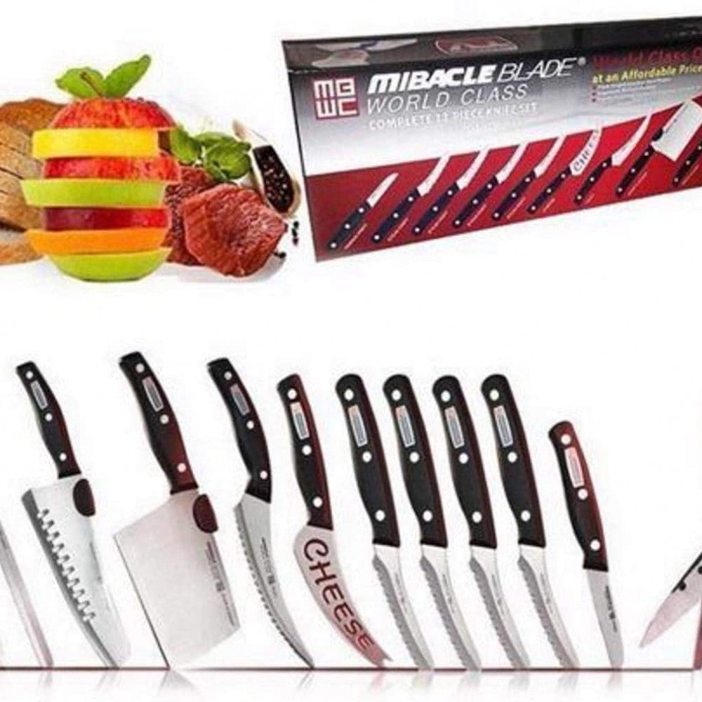 Set 13 Cutite Profesionale din Inox - Unelte Culinare Premium pentru Bucatarie