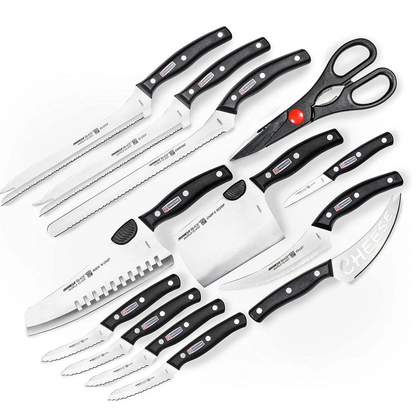Set 13 Cutite Profesionale din Inox - Unelte Culinare Premium pentru Bucatarie
