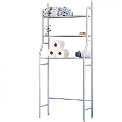 Etajera Baie cu 3 Rafturi pentru Masina de Spalat - Organizator Spatiu Premium