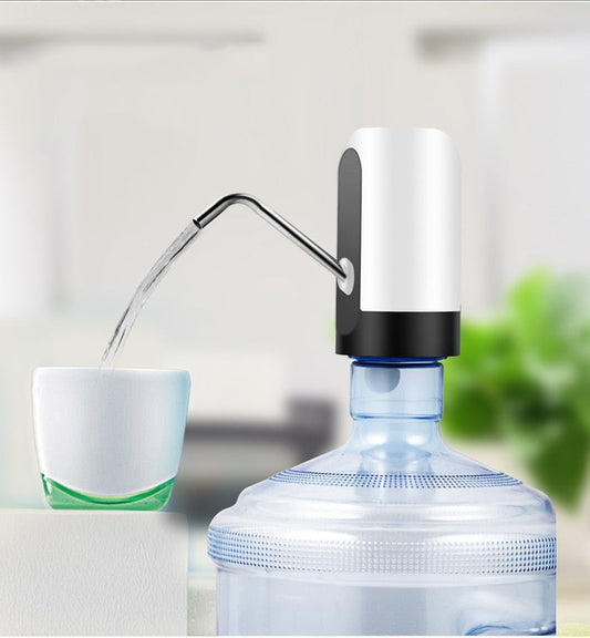 Pompa Electrica pentru Bidoane de Apa cu Acumulator USB Reincarcabil - Dozare Automata 600ml