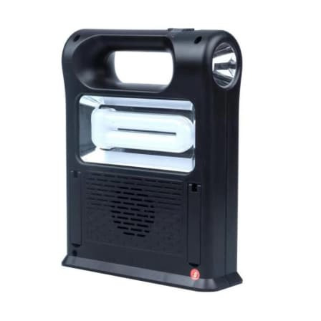 Kit Solar Camping CL-22 cu Panouri Solare, LED, Radio, USB si Incarcare Telefon - Solutia Completa Off-Grid