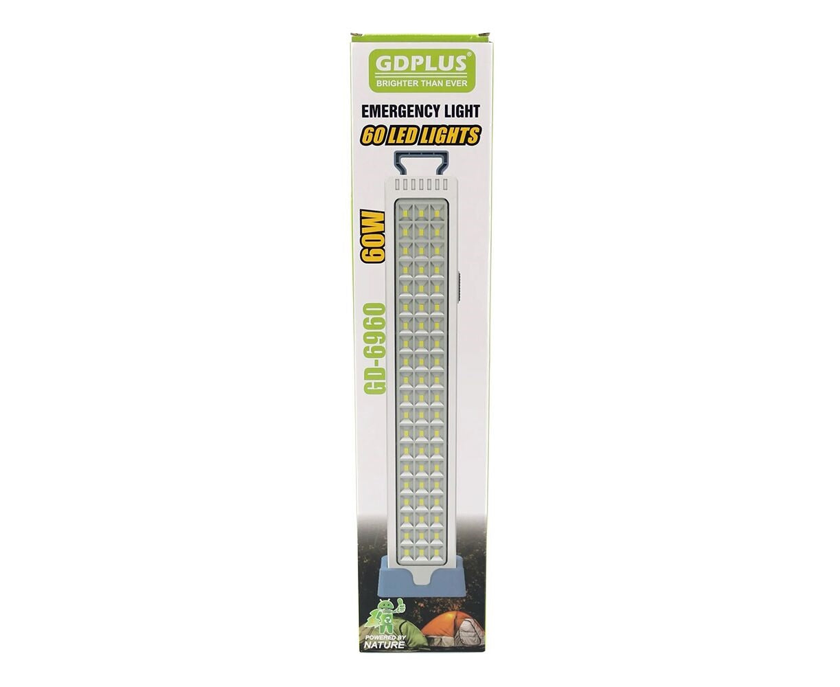 Lampa LED Reincarcabila 60W cu PowerBank - GD6960 pentru Camping, Pescuit si Urgente