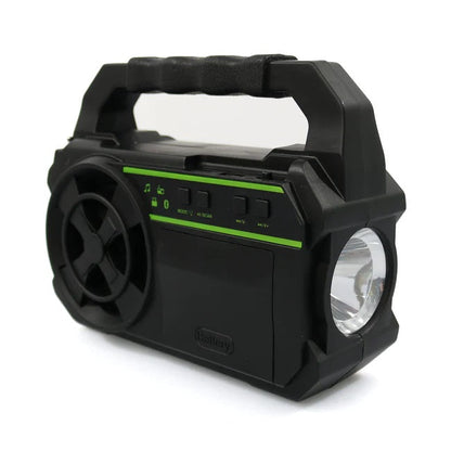 Kit Solar Portabil cu Lanterna, Radio FM, MP3 Player si 3 Becuri LED - Sistem de Iluminat si Incarcare pentru Camping