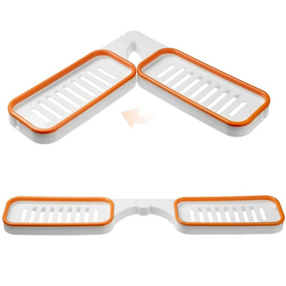 Raft organizator baie cu 3 polite - Suport depozitare multifunctional deasupra WC
