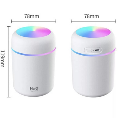 Umidificator Ultrasonic cu Aromaterapie si Lumini LED RGB - Design Modern, Tehnologie Avansata