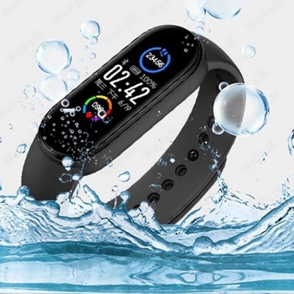 Pachet Complet: Bratara Fitness Inteligenta M6 + Casca Bluetooth Picatura - Monitorizare Completa