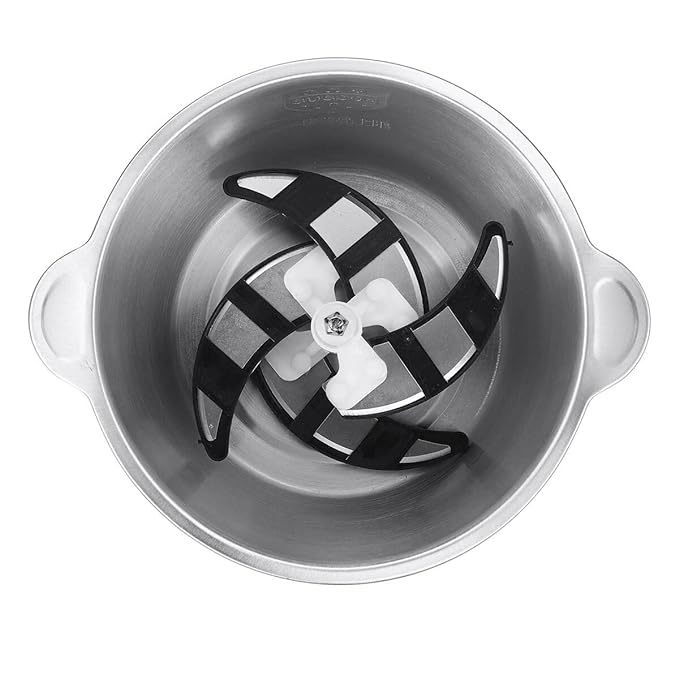 Tocator Electric Profesional 3L - Vas Inox, Motor Puternic, Lame Ascutite
