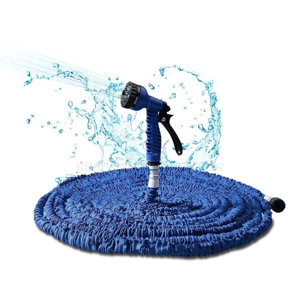 Furtun Gradina Extensibil 25m cu Pistol de Stropit - Material Premium Expandabil