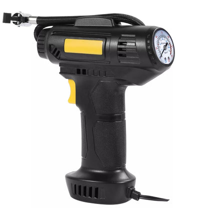 Compresor Auto Electric 72W - Pompa Aer Portabila 18L/min cu Manometru, 10 Bar