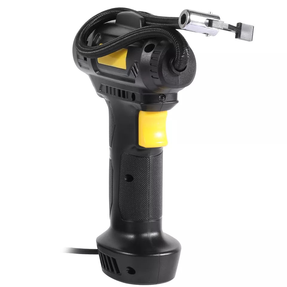 Compresor Auto Electric 72W - Pompa Aer Portabila 18L/min cu Manometru, 10 Bar