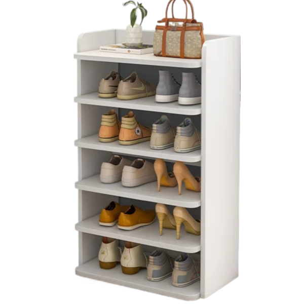 Pantofar din Inox cu 5 Rafturi - Suport Premium pentru Organizarea Pantofilor