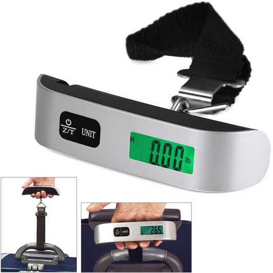 Cantar Electronic Digital pentru Bagaje 50kg - Portabil cu Display LCD