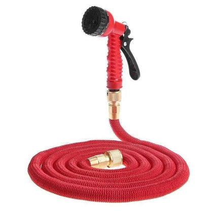 Furtun Extensibil de Gradina 50m cu Pistolet de Stropit - Material Expandabil Rezistent