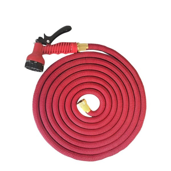 Furtun Extensibil Gradina 37m cu Aparat de Stropit Inclus- Material Premium Expandabil