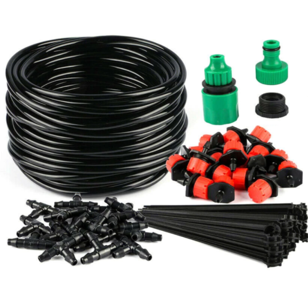 Set 1+1 Furtun extensibil de gradina 45 m + Aparat de stropit, Ultra usoare si Flexibile