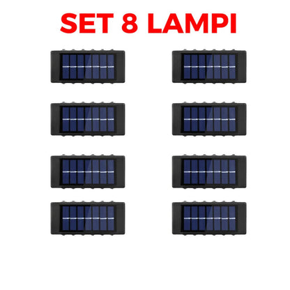 SET 8 LAMPI BIDIRECTIONALE 10LED