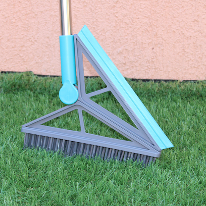 Matura-Mop Multifunctionala 2 in 1 cu Peri Silicon si Racleta pentru Curatenie Rapida