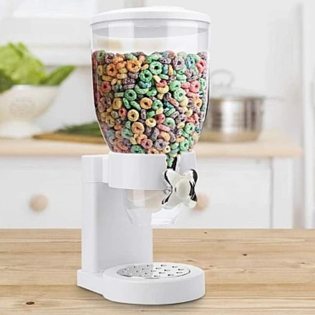 Dispenser Cereale 2L - Dozator Automat pentru Bucatarie cu Design Modern