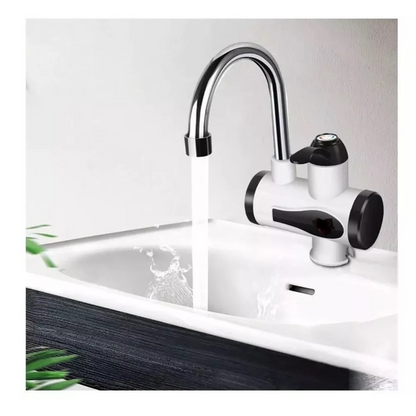 Robinet instant cu incalzire rapida si afisaj LCD digital - Otel inoxidabil premium