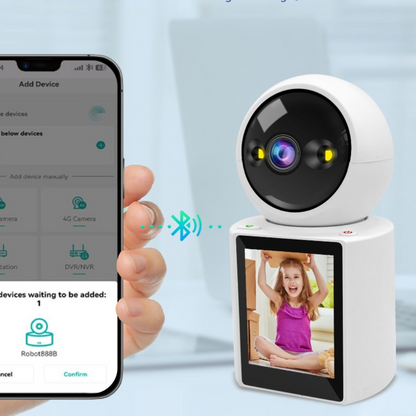 Camera Supraveghere WiFi 1080P Full HD cu Vedere Nocturna si Detectare Miscare - Monitorizare Audio/Video