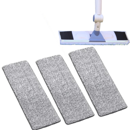 Mop Multifunctional cu Microfibra si Racleta Silicon - Rotire 180° si Maner Telescopic