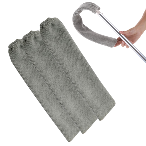 Mop Triunghiular Extensibil Multifunctional - 6 Lavete, Racleta, Extensie 2.5m