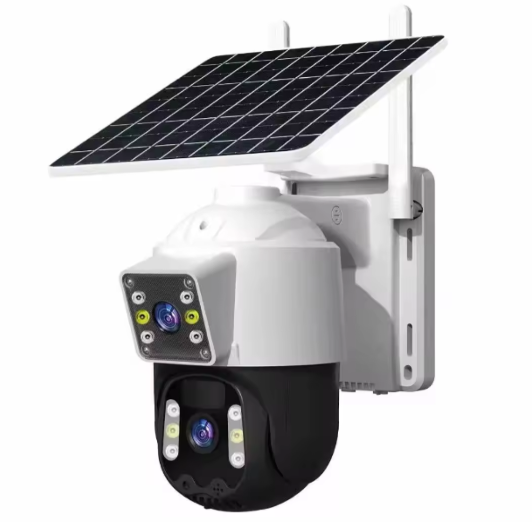 Camera de Supraveghere IP Smart WiFi cu Lentila Duala si IR - Alarma Miscare si Microfon