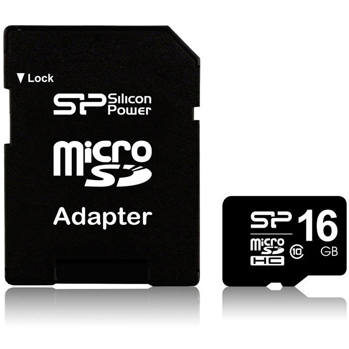 Card de Memorie MicroSD 16GB cu Adaptor - Compatibil Universal