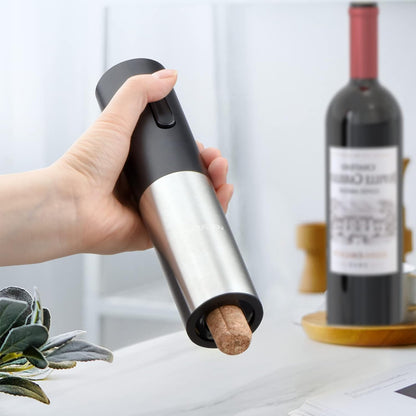 Deschizator Electric pentru Vin cu Design Modern - Functionare pe Baterii, Usor de Folosit