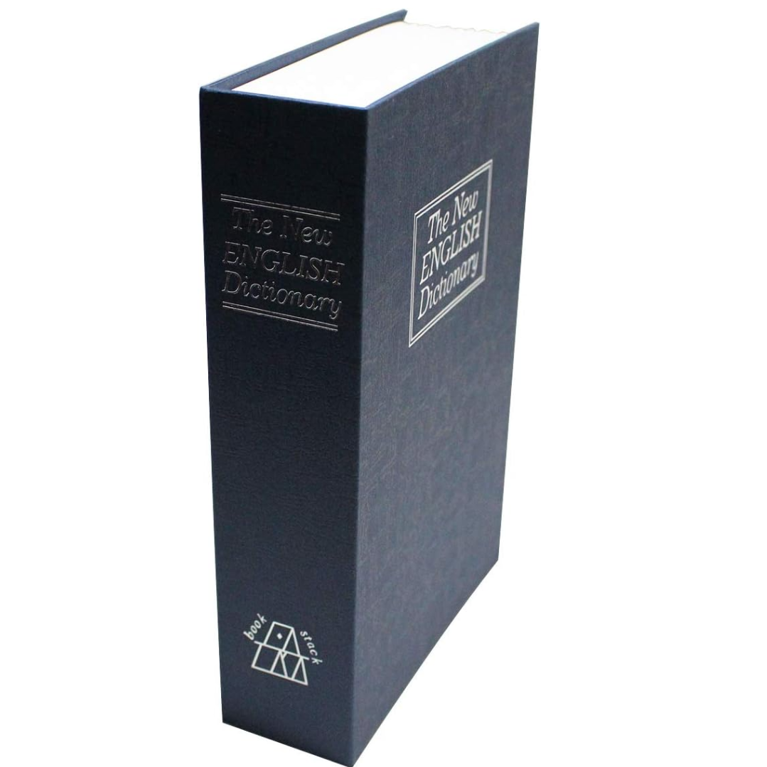 Seif Camuflat Dictionar Englezesc cu Chei - 265x200x65mm - Securitate Discreta