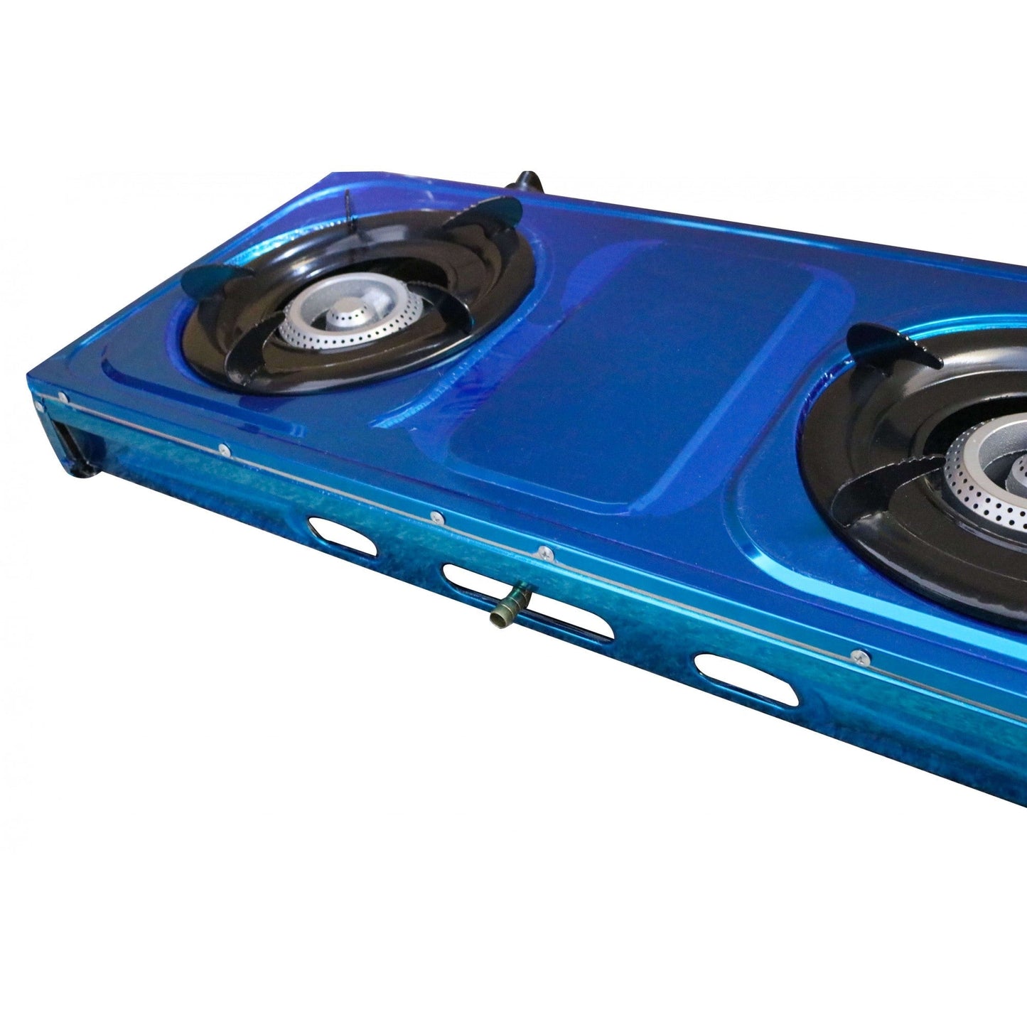 Aragaz Inox cu 2 Arzatoare GPL si Aprindere Electronica - Compact si Eficient