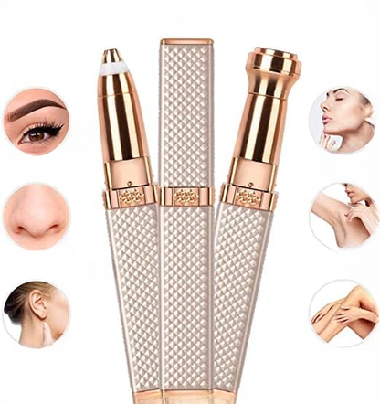 Epilator Electric Reincarcabil 3in1 - Sprancene, Facial si Trimmer Profesional